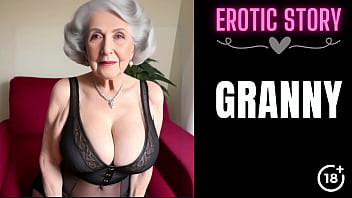 Older woman seduces her step grandson in a granny sex fantasy