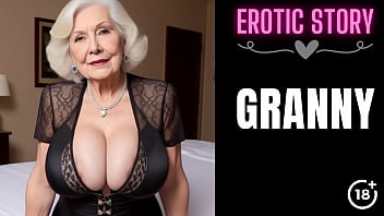 A taboo tale of a busty granny's erotic encounter with her grandson