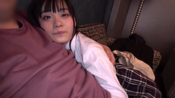 A Japanese teen with a hairy pussy gets turned on by her older boyfriend fingering her, leading to intense sex and multiple orgasms.